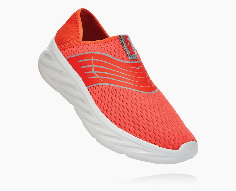 Hoka One One Sandalet Erkek Kırmızı - Ora Recovery - YH3195280